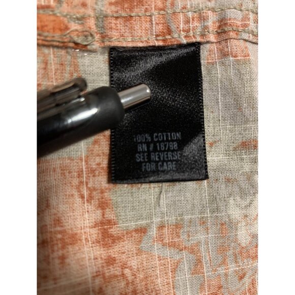 Croft & Barrow XL Cotton Tropical Aztec Casual Shirt Classic - Picture 8 of 8